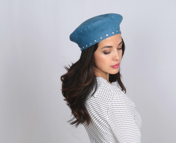 Denim beret Clearance