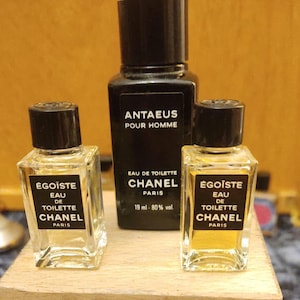 Rare Mens Chanel Pour Monsieur Eau De Cologne Old White