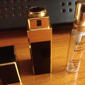 Chanel Coco Vintage Pure Parfum 7.5 refillable Atomiser.  Rarity!