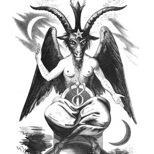 Baphomet Gothic Perfumed oil Roll-on