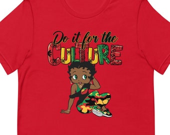 Do It for The Culture Black Betty Boop T-Shirt