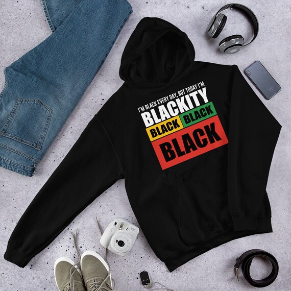 Black pride hoodies discount