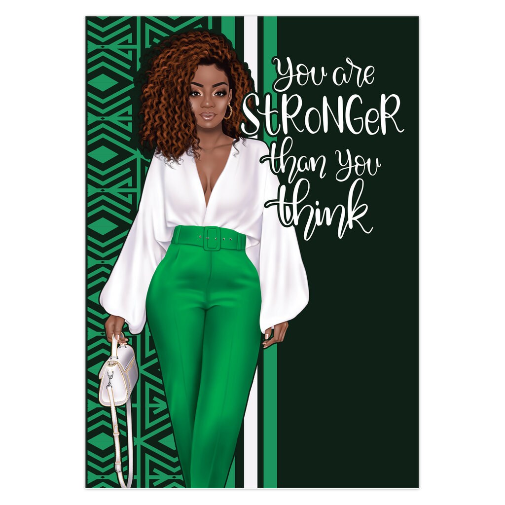 African American Greeting Cards Inspirational Card for Etsy African American Greeting Cards Inspirational Card for Etsy