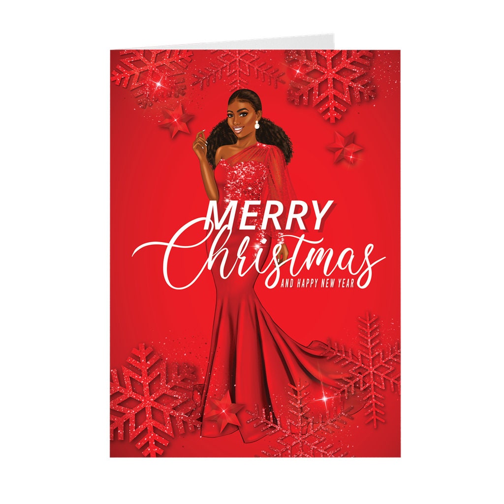 Black Christmas Cards
 Christmas Cards Perfect Black Christmas Cards For African