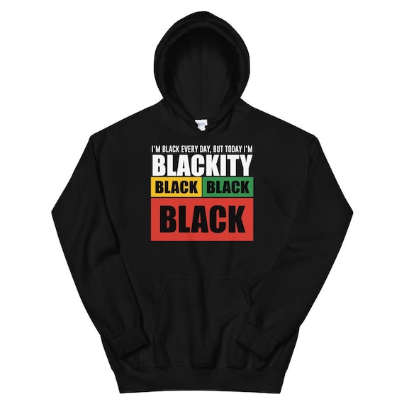 Black pride hoodies discount