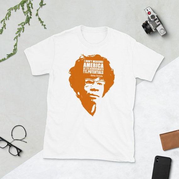 Black Live Matter Tee: Shirley Chisholm Black Pride Black Awareness Black American History Long-Sleeve T-Shirt