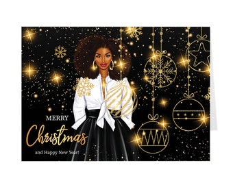 african american christmas cards etsy african american christmas cards