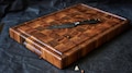 Personalized Double sided Walnut Cutting Board, Reversible Butcher Block End Grain Cutting Boards with Juice Groove, Chopping Board