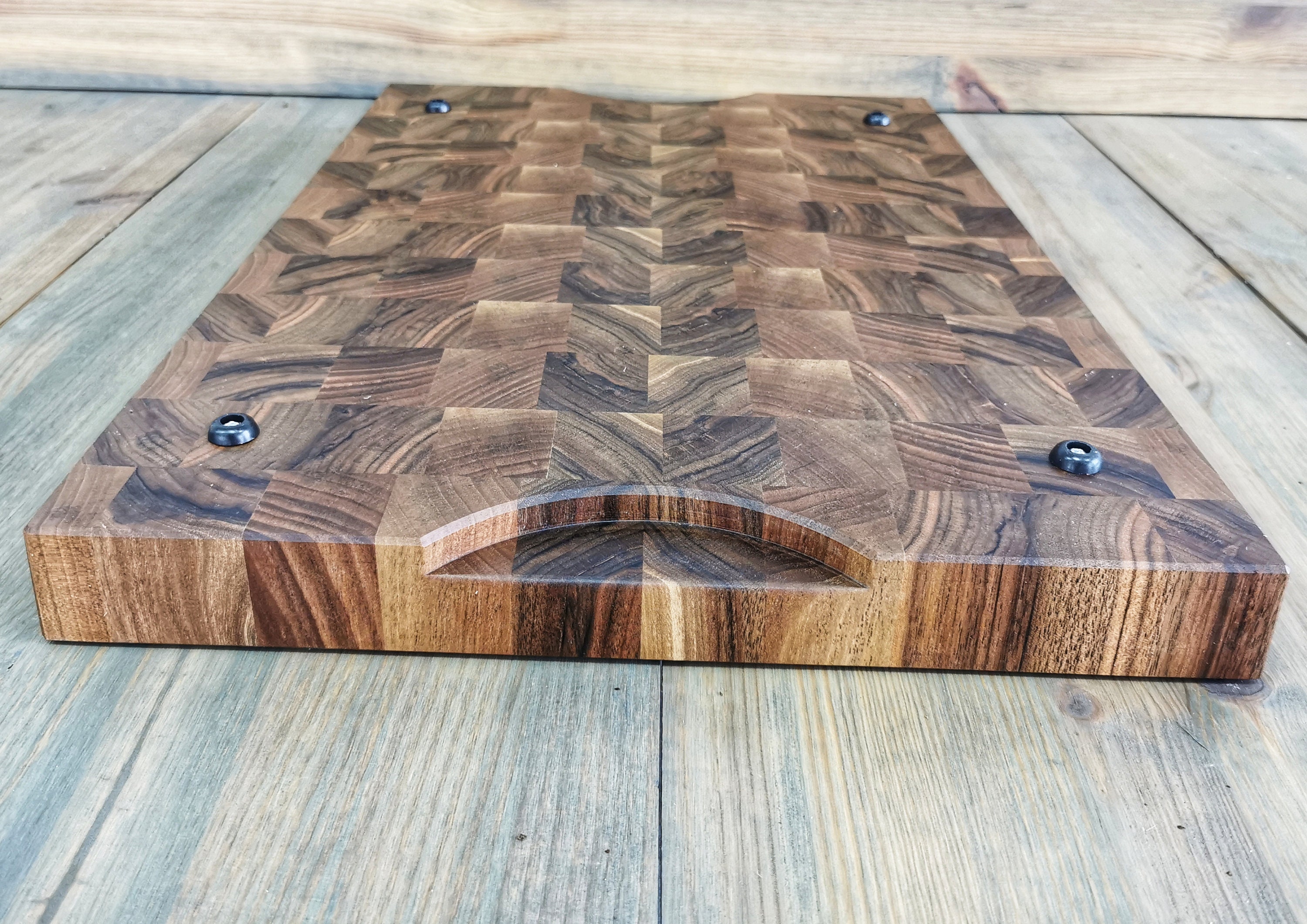 Walnut End Grain Cutting Boards Black Walnut Wood Butcher Etsy