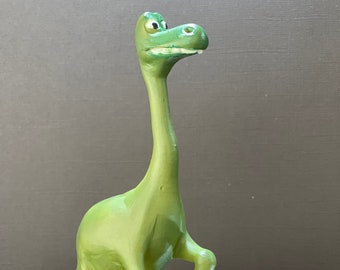 High Quality PERSONALISED 3D printed Friendly Dinosaur style cake topper