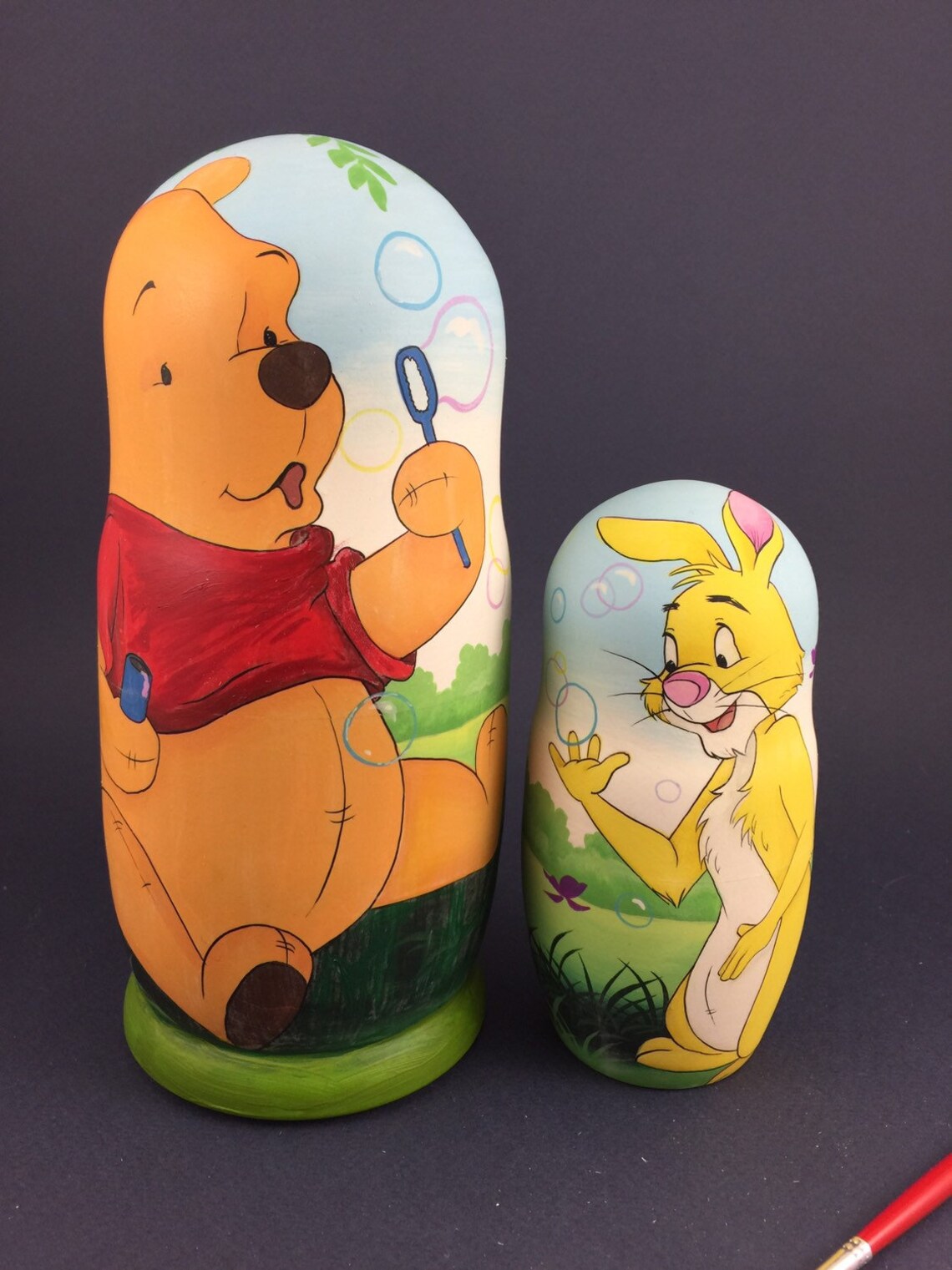 Nesting Doll for Kids Winnie The Pooh Russian Matryoshka Etsy