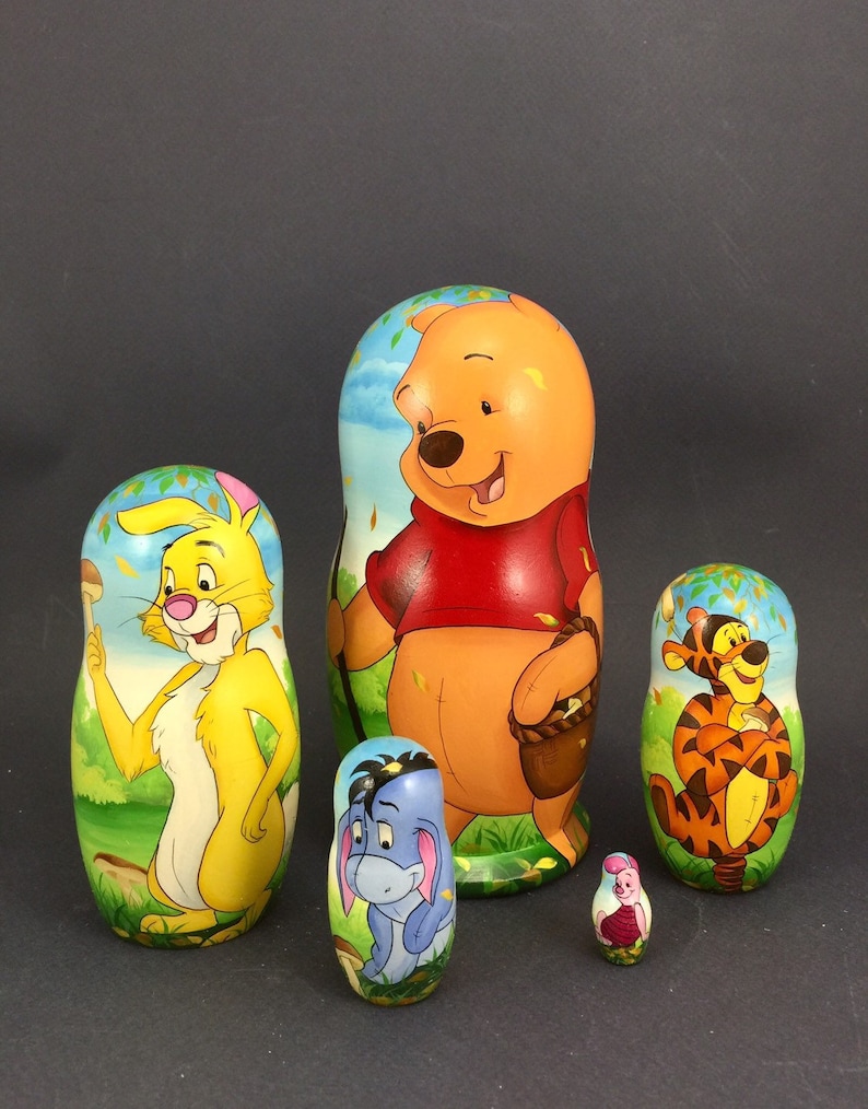winnie the pooh nesting dolls