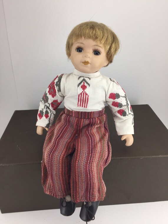 blonde boy doll