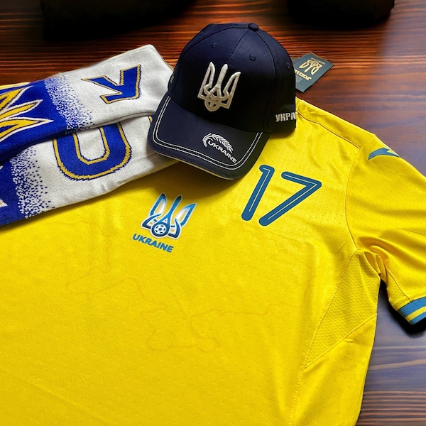 Ukrainian Football Jersey Etsy