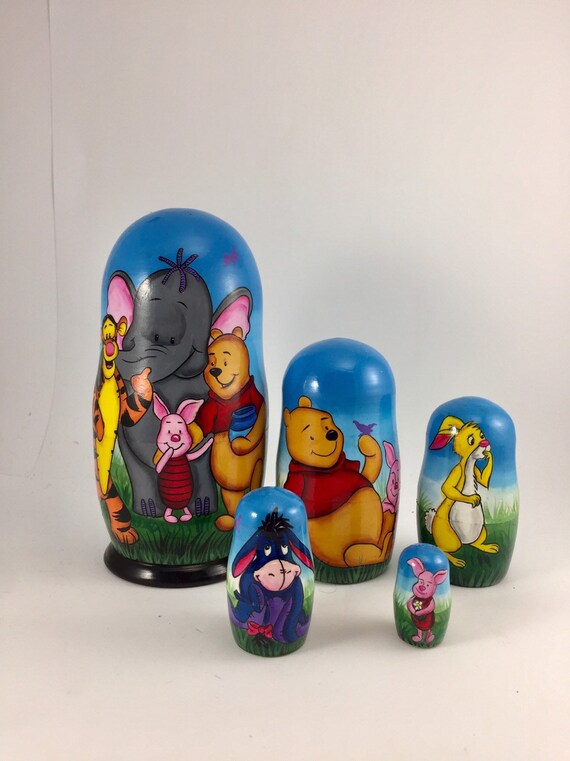 winnie the pooh nesting dolls