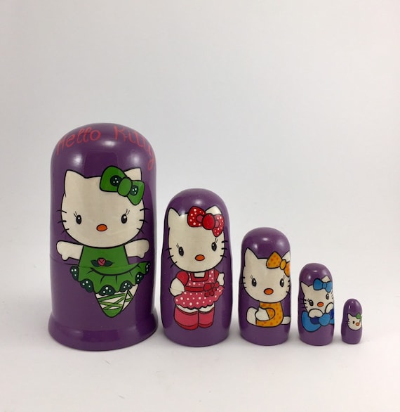 hello kitty nesting dolls
