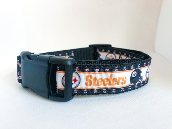 Steelers dog cheap collar