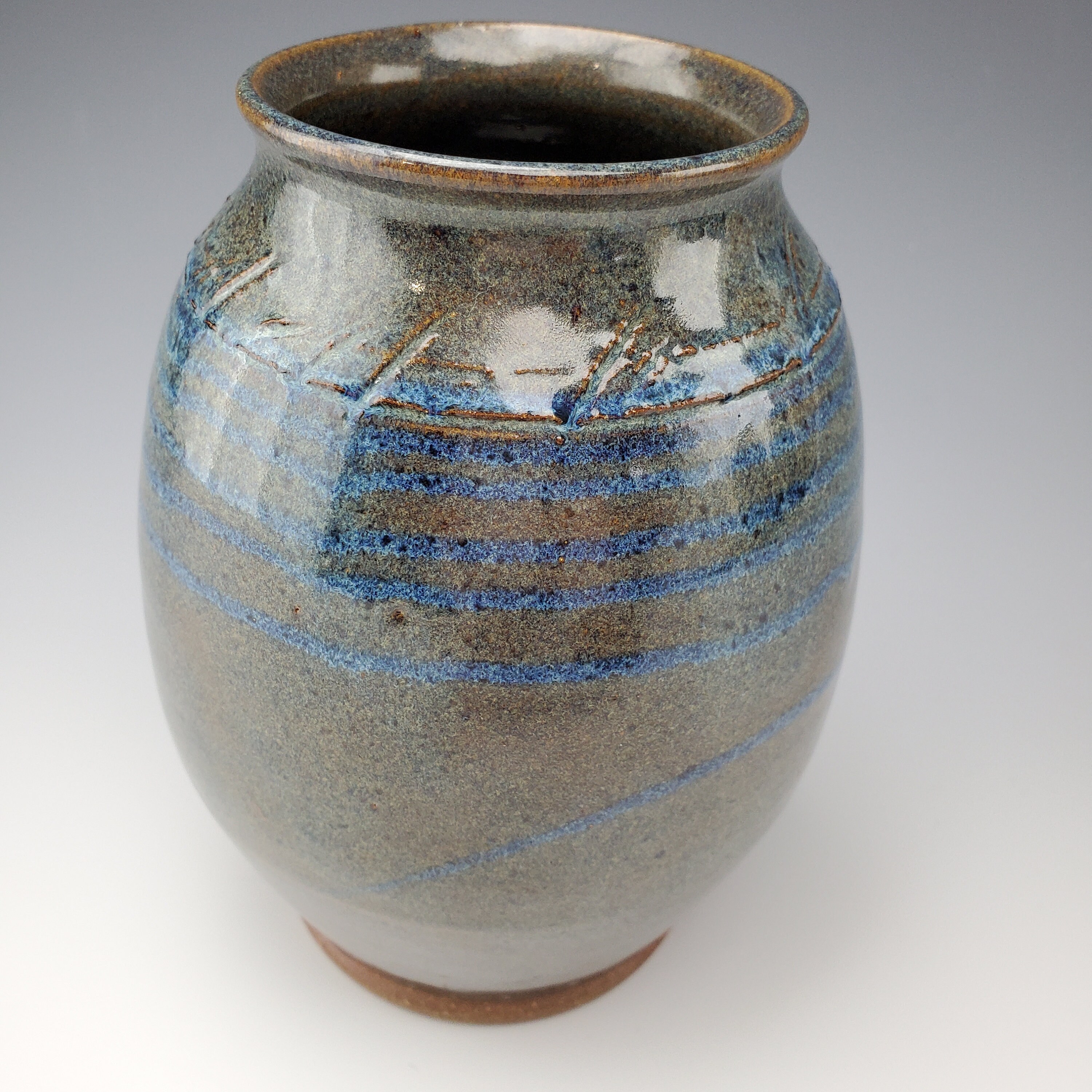 Wheel Thrown Vase Handmade Ceramic Pottery | Etsy