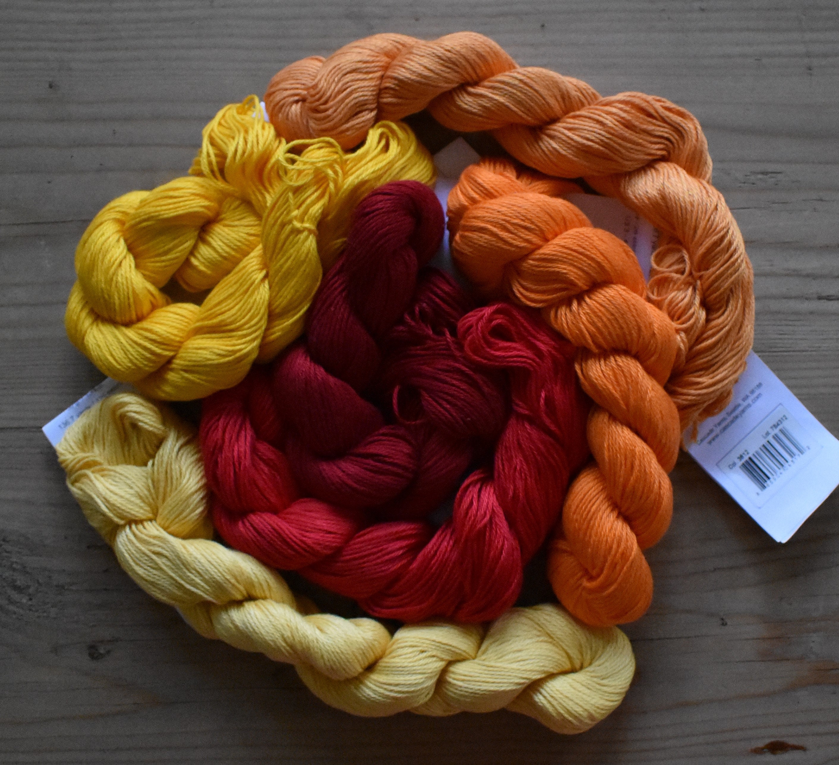 Cascade Ultra Pima Fine Cotton Yarn Vibrant Orange 3822 Etsy