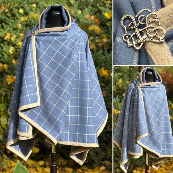 Rectangular coat, Viking clothing, Celts, medieval clothing, early Middle Ages, reenactment, Larp