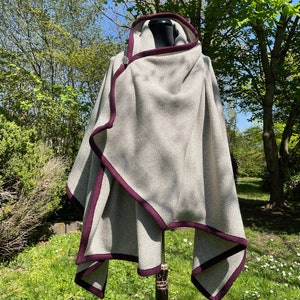Medieval clothing, rectangular coat, Viking clothing, reenactment, LARP