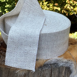 Calf wraps NATURAL UNTIL DYED, Viking clothing, medieval clothing, reenactment, LARP