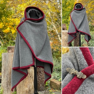 Medieval clothing, Viking clothing, rectangular coat, reenactment, larp