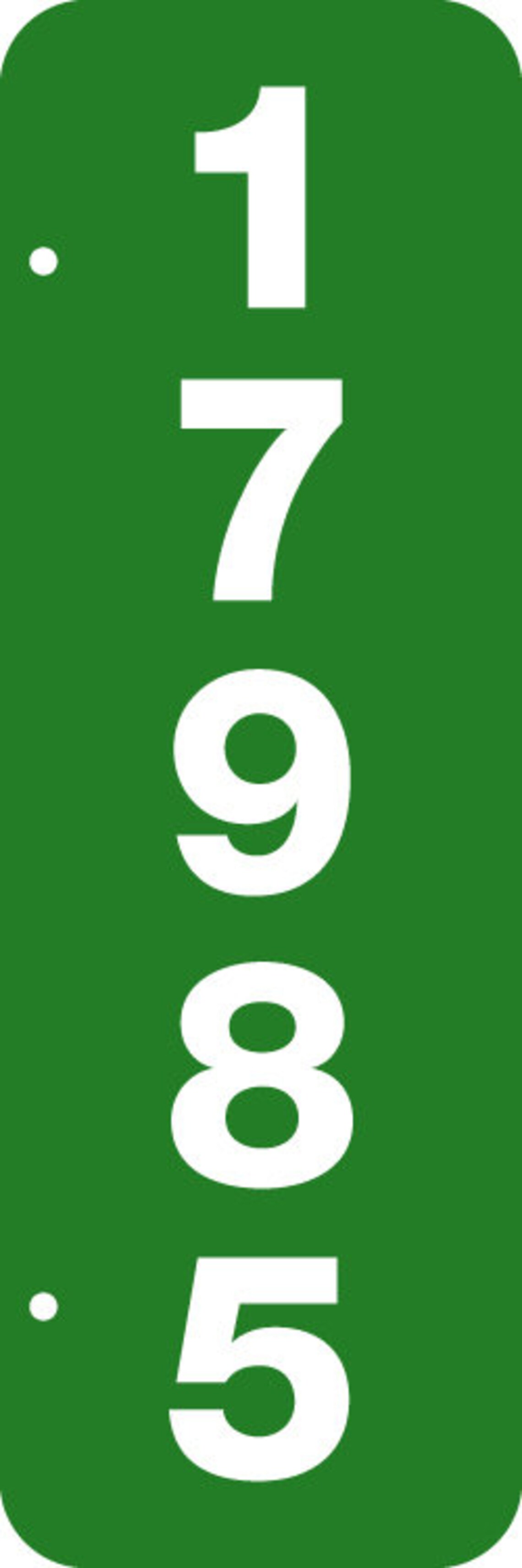 Custom Reflective 911 Address Sign 6 x 18 Etsy