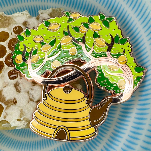 Honey Lemon Tea Pin