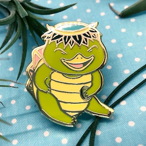 Cute Kappa Enamel Pin