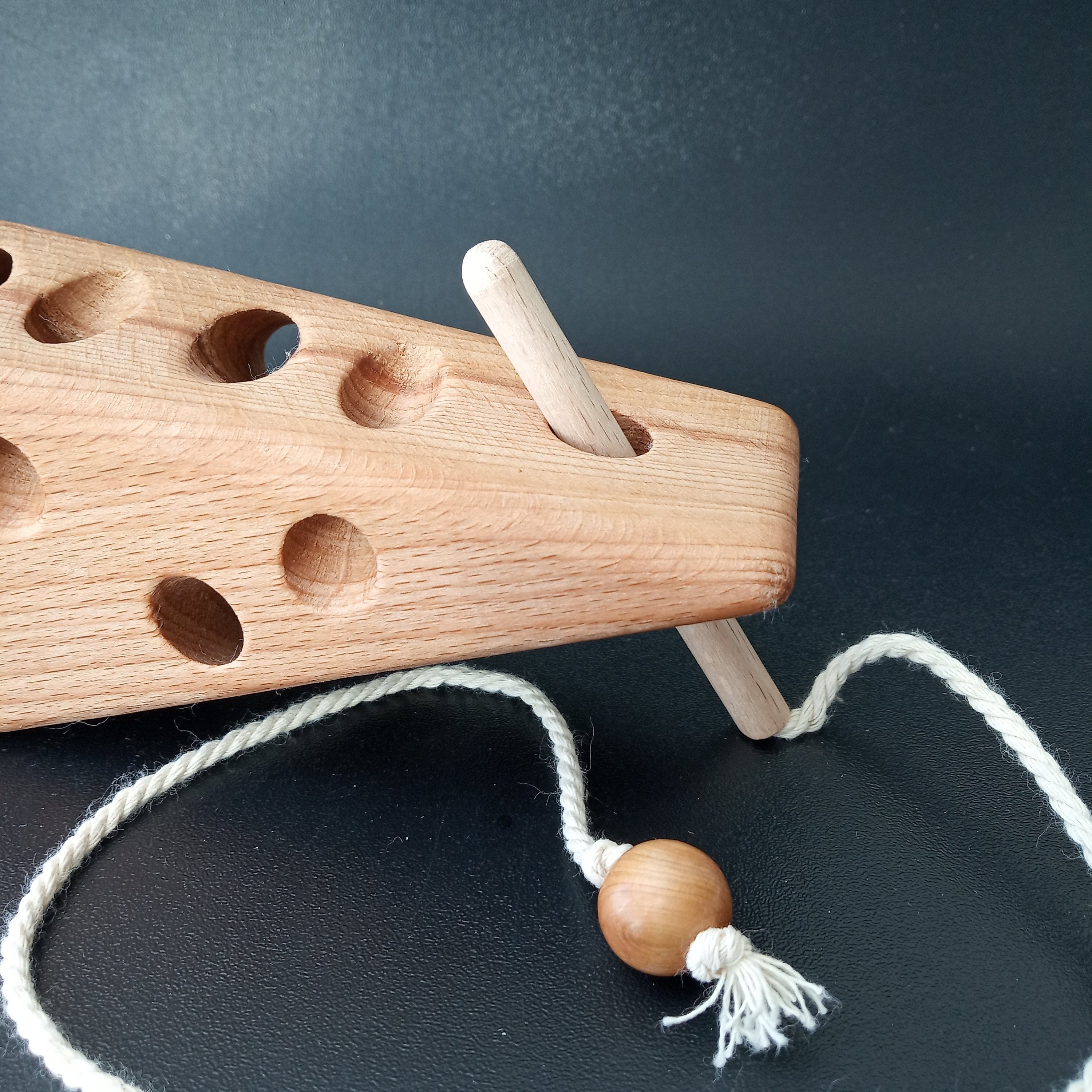 Wooden Lacing toy Cheese for toddler Baby Cheese Lacing Etsy