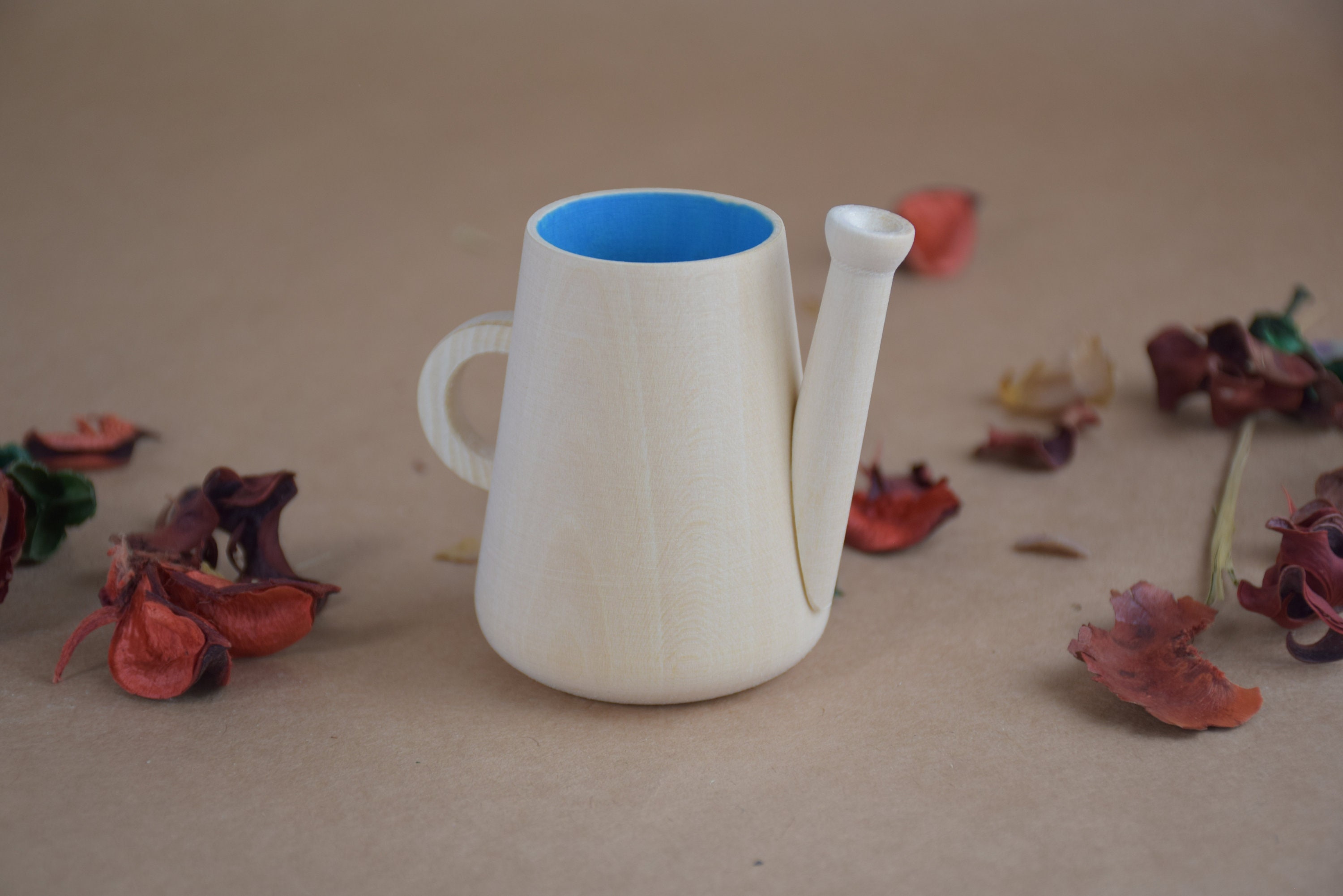 Wooden Flowers Toy for Pretend Play Decorative Wood Flower Etsy