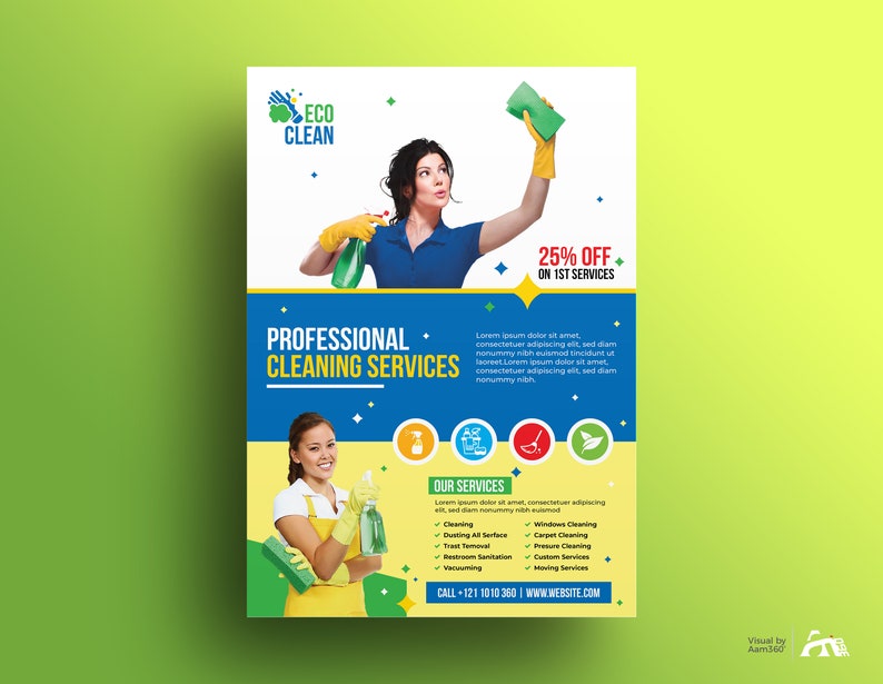cleaning services flyer template cleaning flyer template clean service flyer instant download digital file cleaning flyer template