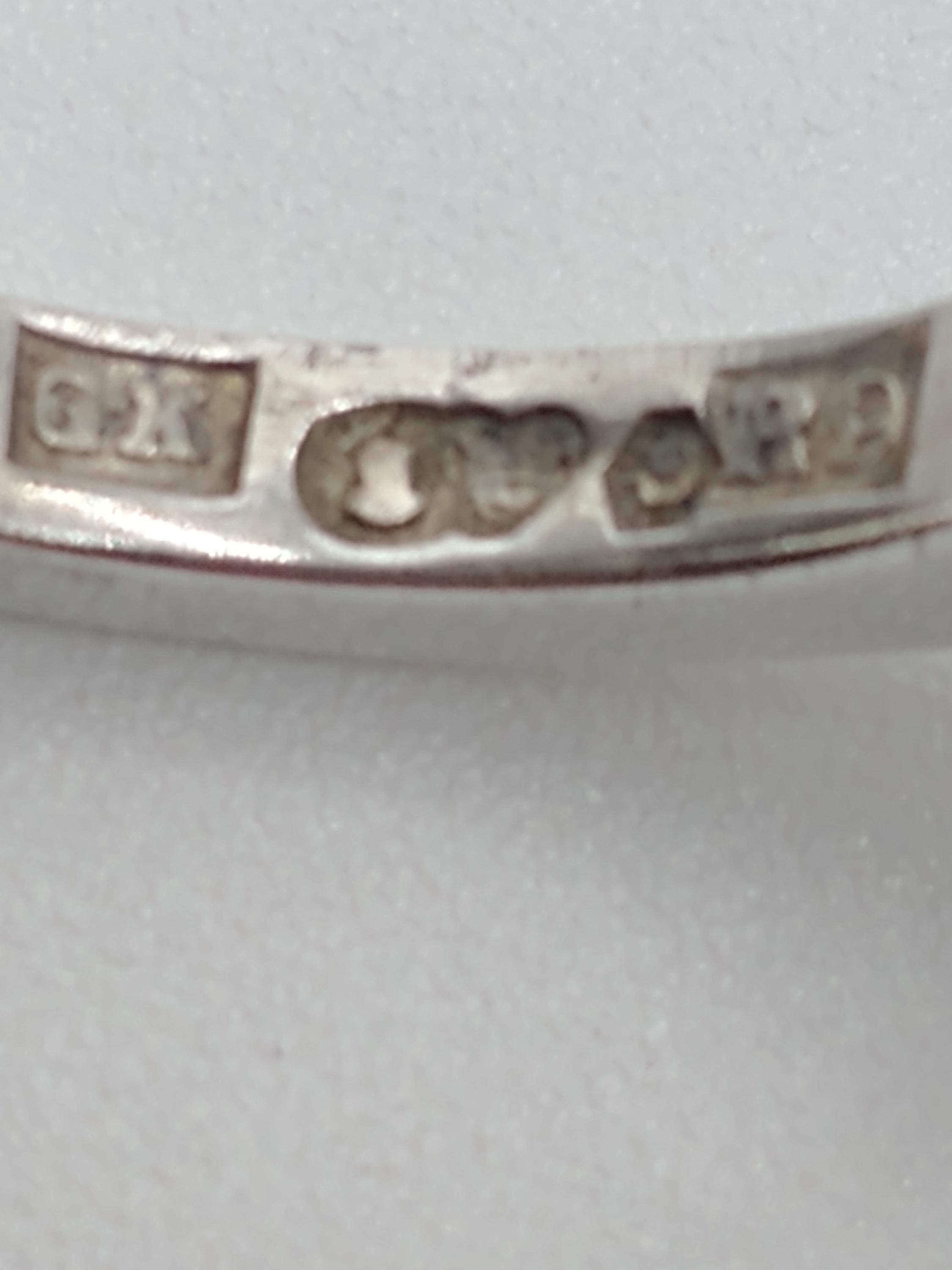 Ge-kå, Stockholm, Sweden Space Age Silver Ring, 1967 - Etsy
