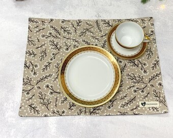 Platzset Tischset "Winter" 2-er Set