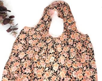 Shopper/ Shopping bag/ Reversible bag/ Bag "Flower"