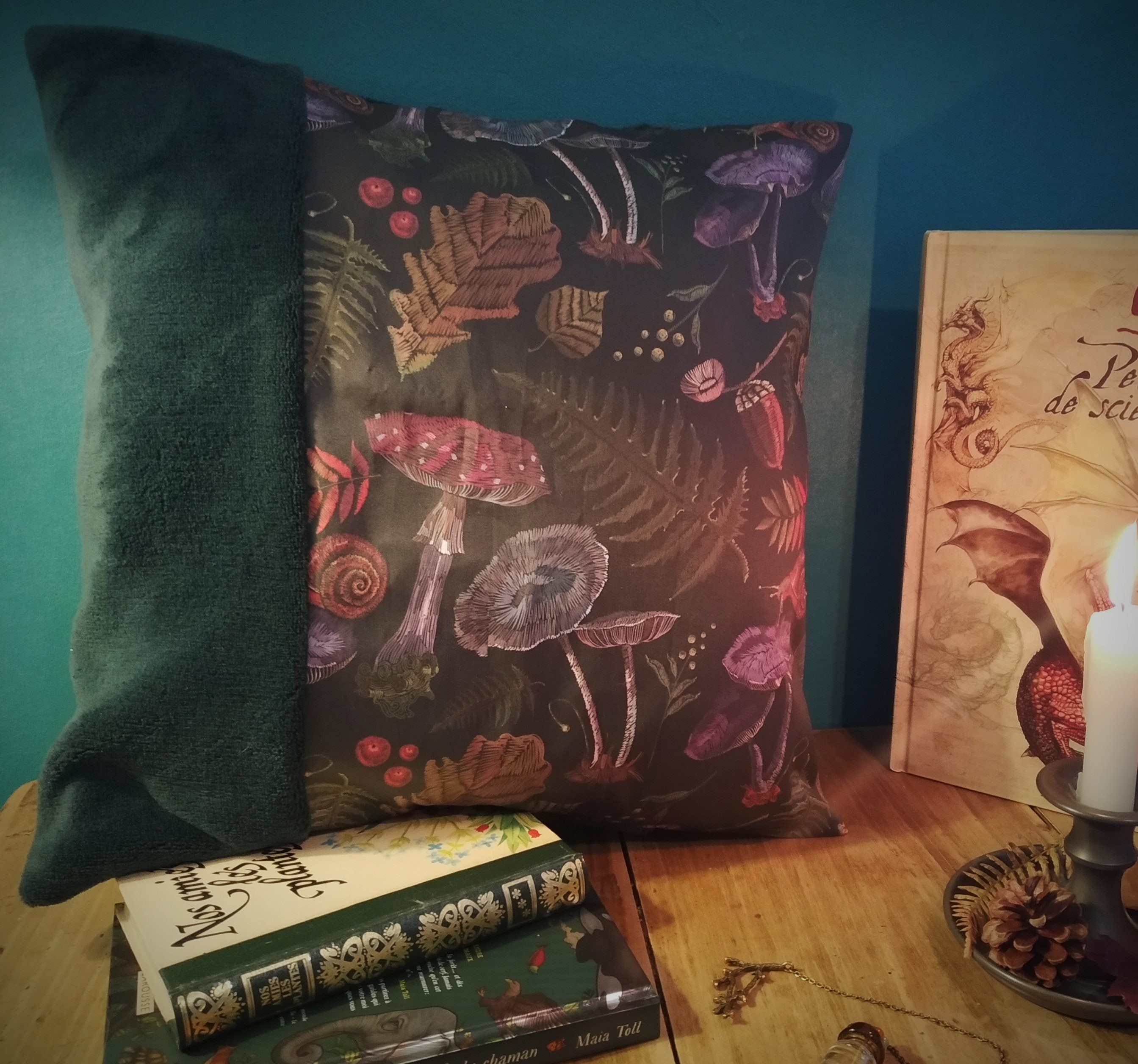 Housses de Cousins Biche/Hérisson/Champignons | 4 Modèles Au Choix - Collection Au Coin Du Feu