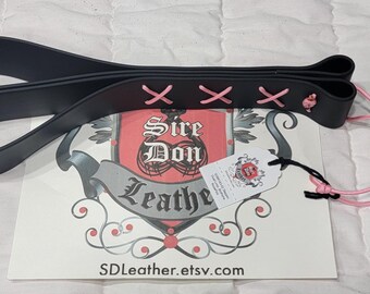 SDB6143-02 Slapper, Dual-Loop, Biothane, RosePink