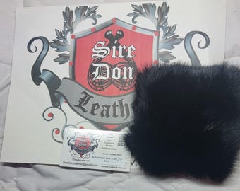BCF6086-09 Bear_Claw_Fur Black --Only fur Must Purchase Handle Separately.---Mature Content