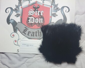 BCF6086-10 Bear_Claw_F_u_r Black --Only fur Must Purchase Handle Separately.---Mature Content