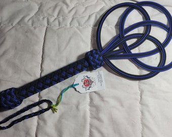 RBW4100-02 Rug_Beater_Wire_Paracord Black_ElecBlue