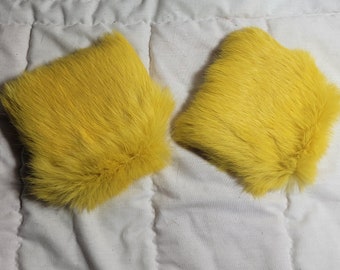 BCF4100-05 Bear_Claw_F_u_r Yellow Only Must Purchase Handle Separately.---Mature Content