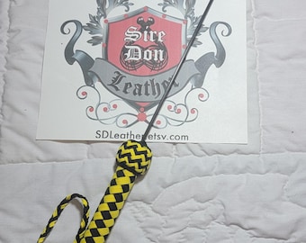 ESB5323-02 Evil_Stick Base, Black_Yellow Handle---Mature Content