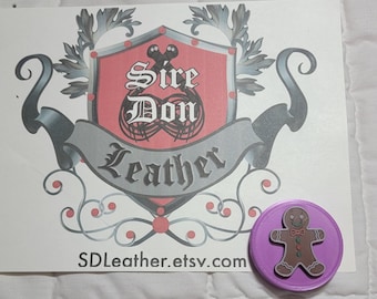 ESC5323-08 Evil_Stick Cover, Pinkish_Purple Ginger Bread Man---Mature Content
