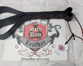 SDB6143-04 Slapper, Dual-Loop, Biothane, Red_Black_Gray