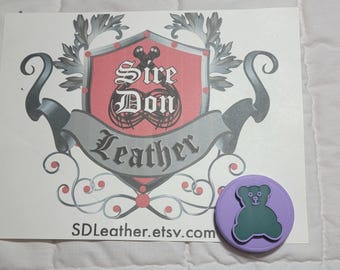 ESC5323-09 Evil_Stick Cover, Purple_Green Bear---Mature Content