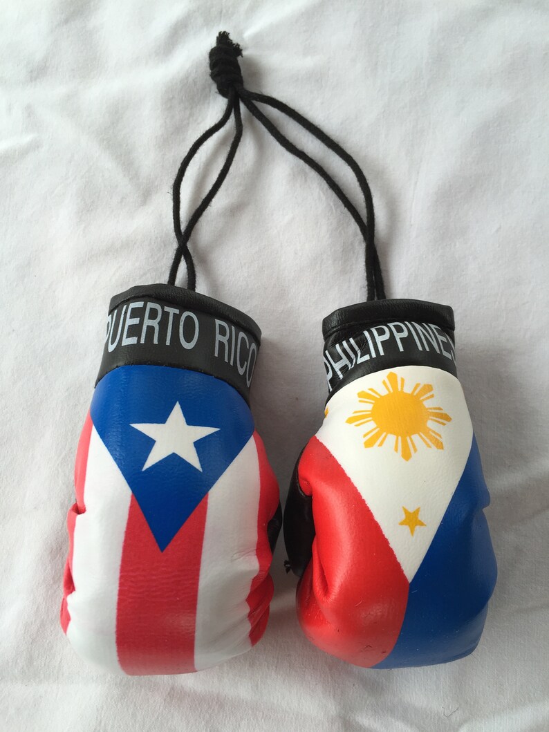 Mixed Country Mini Boxing Glove Combo Etsy