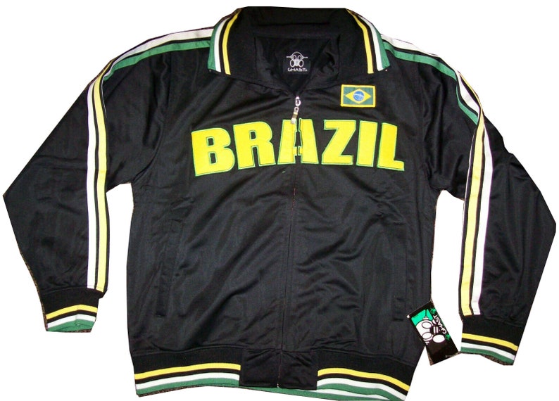 brazil soccer jacket