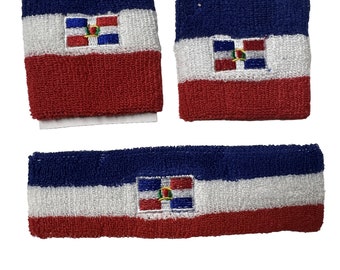 Dominikanische Republik SWEATBAND SET 3-teilig