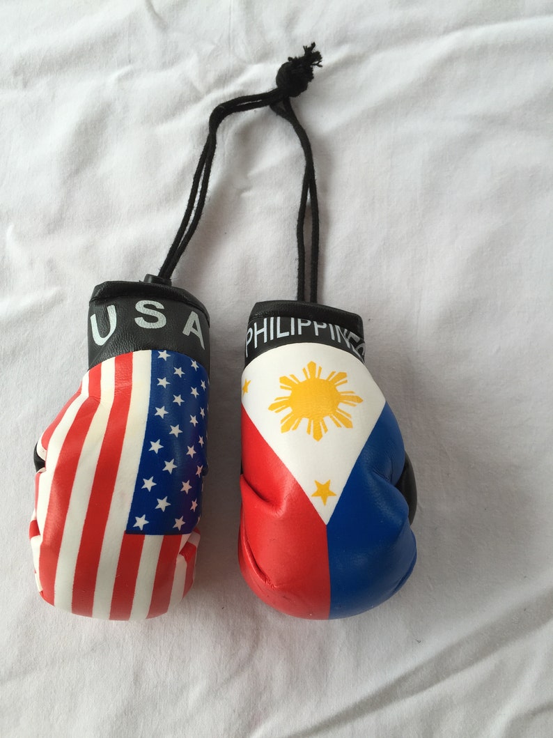 Mixed Country Mini Boxing Glove Combo Etsy